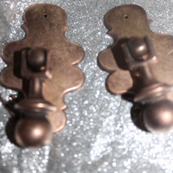 Vintage Brass Drawer Pull Hardware - Picture 5 of 17